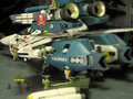 1/48 VF-1S Strike Valkyrie (Roy Focker) and Crew