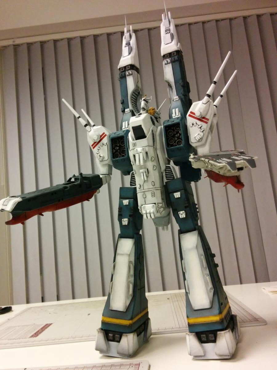 SDF 1 Macross Finished (2) - Macross Models - Macross World Forums