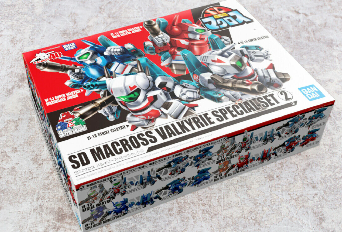 Bandai SD Macross Valkyrie Special Set - Model kits - Macross 